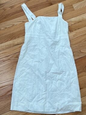 Lilly Pulitzer White Bowen Oh Poodles Embroidery Size 6